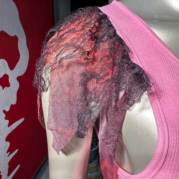 Sid Vicious punk rock Sex Pistols goth rave Harajuku flutter sleeve tanktop m - Picture 13 of 17